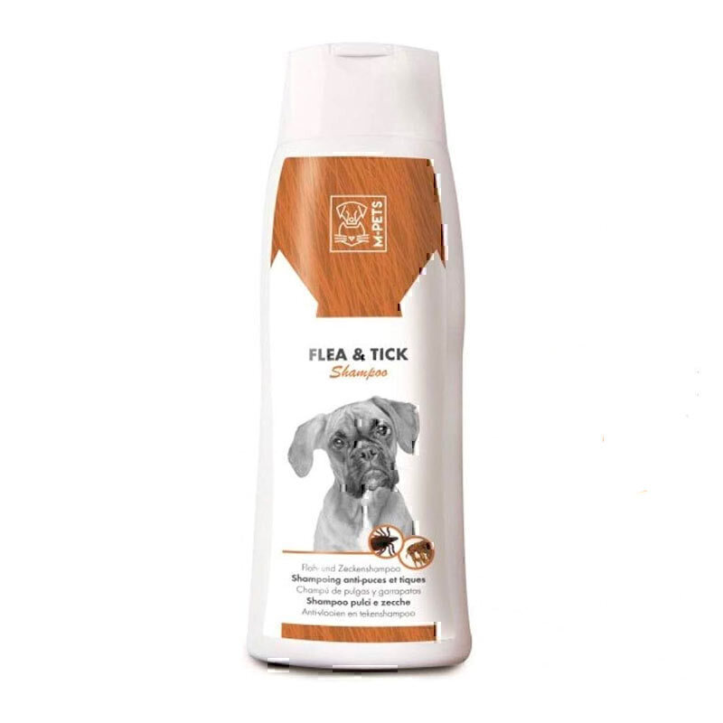 شامپو ضد کک و کنه سگ ام پت Mpets Flea & Tick Shampoo حجم 250 میلی لیتر