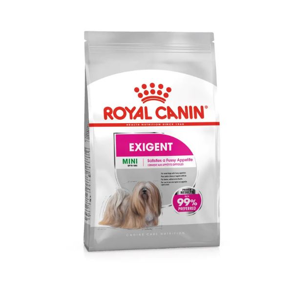 غذای خشک سگ نژاد کوچک بد غذا رویال کنین Royal Canin Mini Exigent وزن 3 کیلوگرم