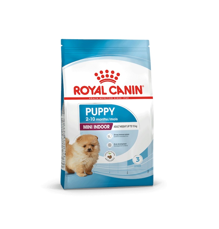 غذای خشک توله سگ نژاد کوچک رویال کنین Royal Canin Mini Indoor Puppy وزن ۱.۵ کیلوگرم