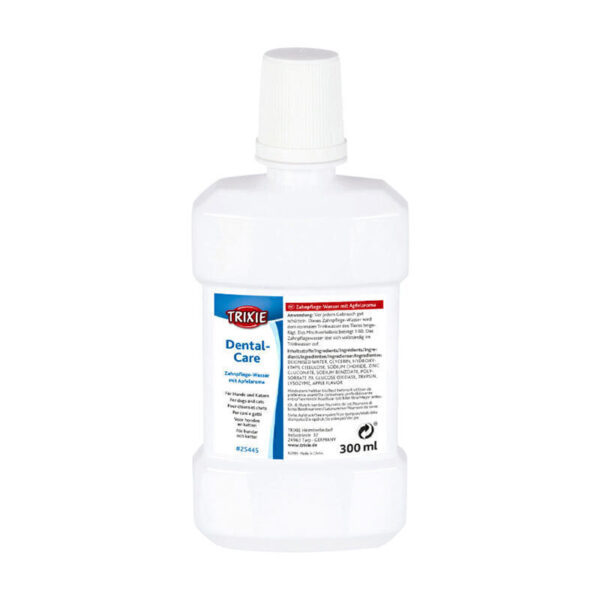 دهانشویه سگ و گربه تریکسی Trixie Dental Care Water with Apple Aroma حجم 300 میلی لیتر