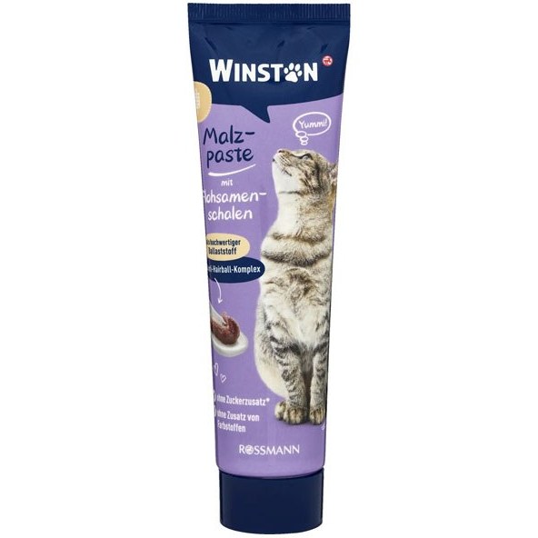 خمیر مالت گربه وینستون Winston Flea Seed Husks وزن 100 گرم